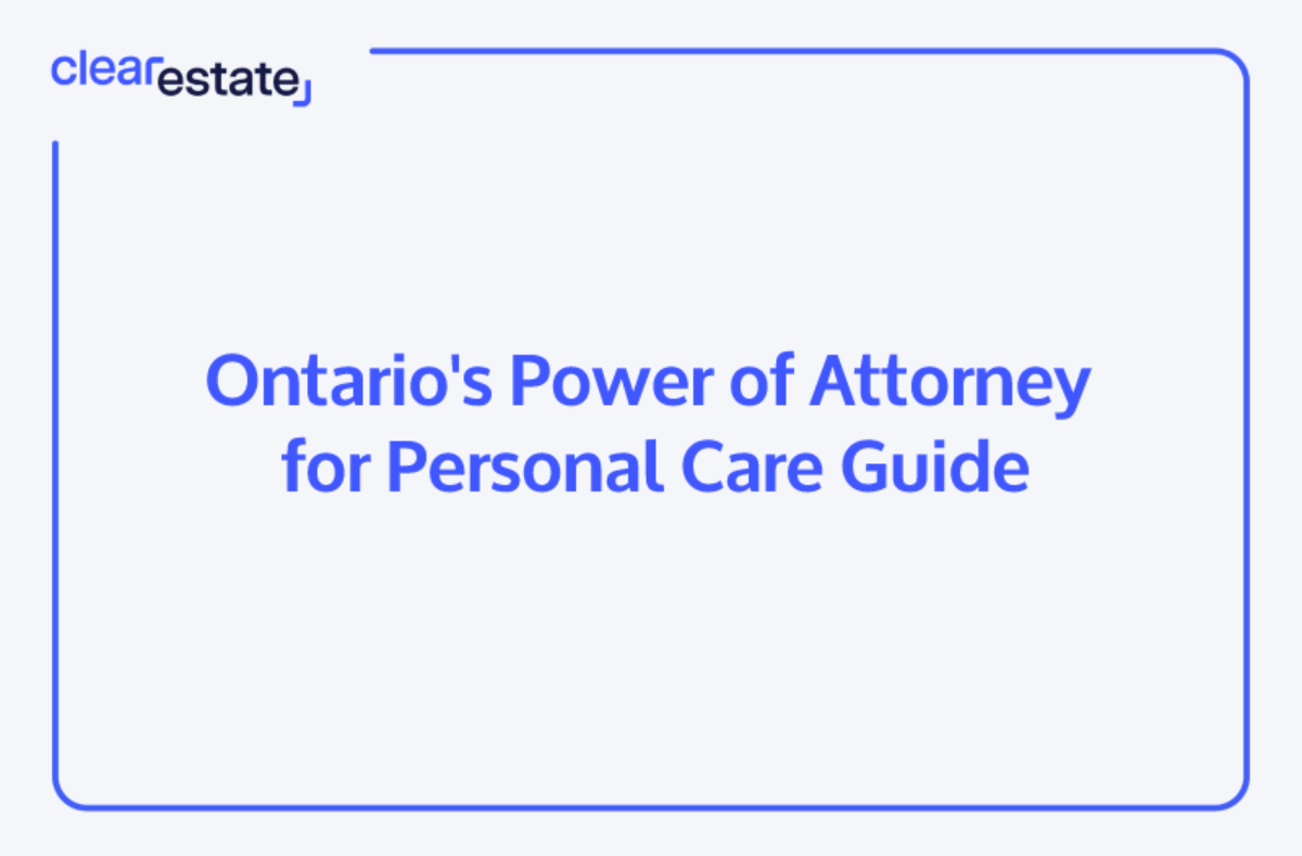 non continuing power of attorney for property ontario